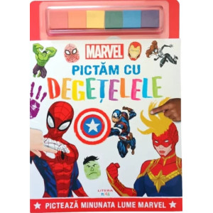 Marvel. Pictăm cu degețelele.