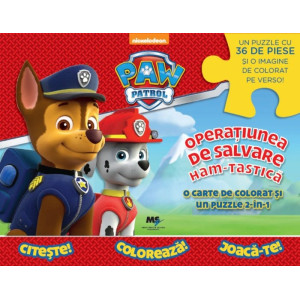 Paw Patrol - Operațiunea ham-tastică! - Carte Puzzle