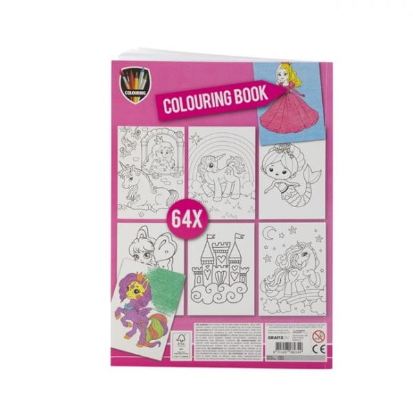 Carte de colorat A4 64 file Grafix