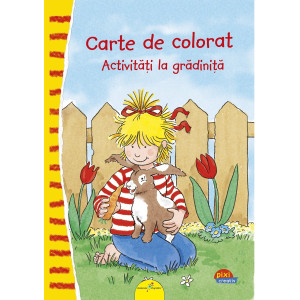 Carte de colorat: Activități la grădiniță