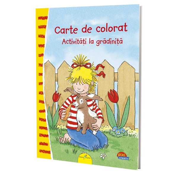 Carte de colorat: Activități la grădiniță