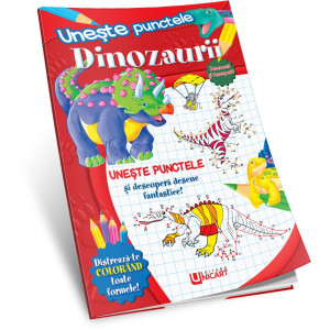 Unește punctele - Dinozaurii