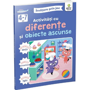 Activități cu diferențe și obiecte ascunse