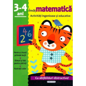 Activități ingenioase și educative - Învăț matematica 3-4 ani