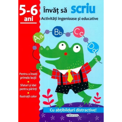 Activități ingenioase și educative - Învăț să scriu 5-6 ani