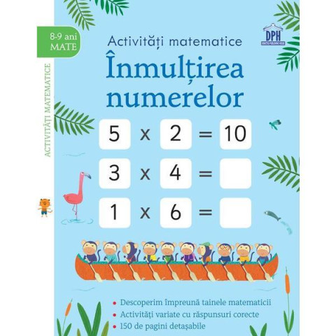Activitati matematice. Inmultirea numerelor 8-9 ani
