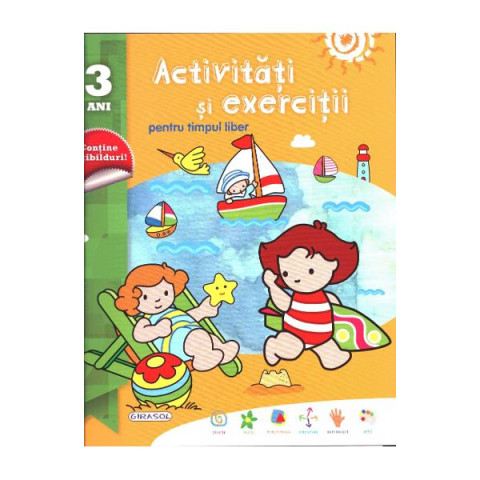Activități si exerciții pentru timpul liber - 3 ani