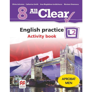 All Clear. English practice. Activity book. L 2. Lecția de engleză (clasa a VIII-a)