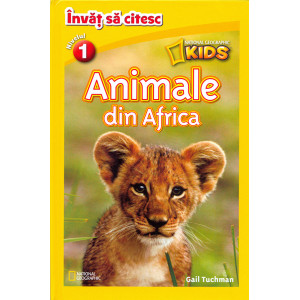 Animale din Africa - Învăț să citesc Nivelul 1