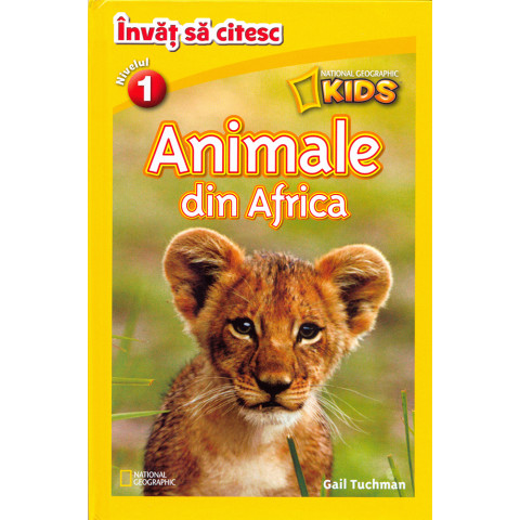 Animale din Africa - Învăț să citesc Nivelul 1