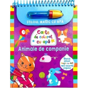 Animale de companie. Stiloul magic cu apă