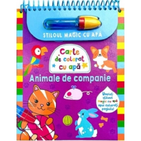 Animale de companie. Stiloul magic cu apă