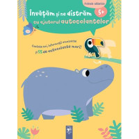 Animale sălbatice. Învățăm și ne distrăm cu ajutorul autocolantelor