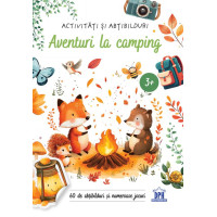Aventuri la camping. Activități și abțibilduri Aventuri la camping. Activități și abțibilduri
