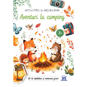 Aventuri la camping. Activități și abțibilduri