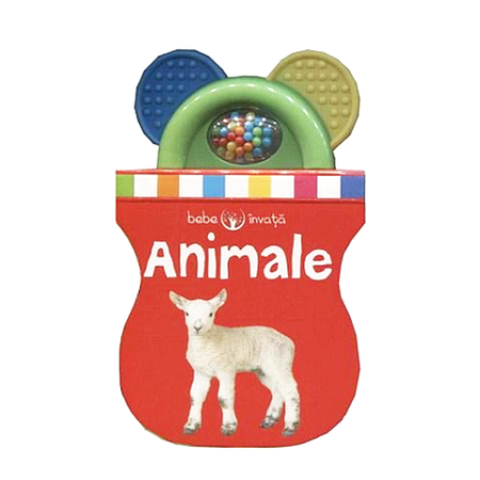 Bebe învață. Animale. Carte cu jucărie
