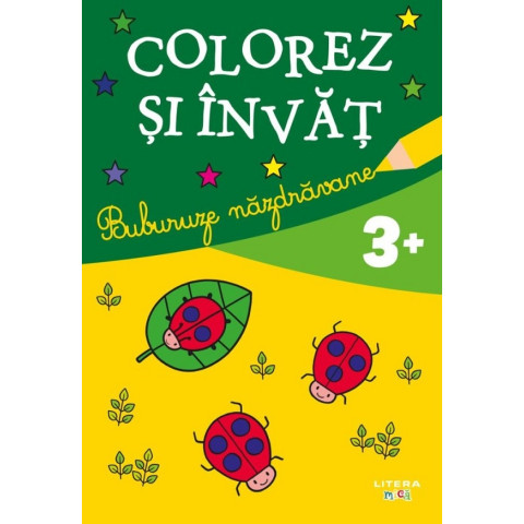 Buburuze năzdravane. Colorez și învăț