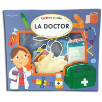 La doctor. Carte cu puzzle. Bebe învață