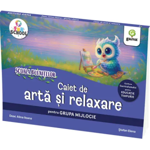 Caiet de artă și relaxare - Grupa mijlocie
