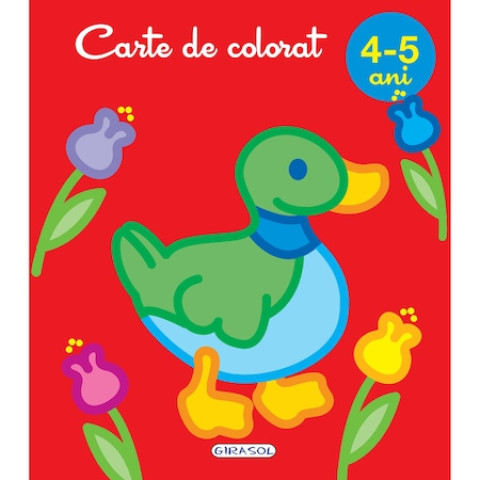 Carte de colorat 4-5 ani