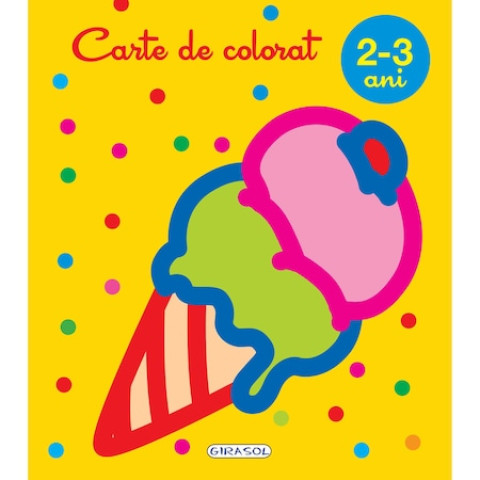 Carte de colorat 2-3 ani