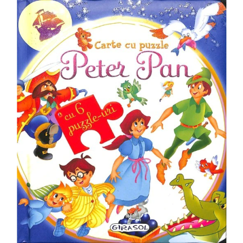 Carte cu puzzle - Peter Pan