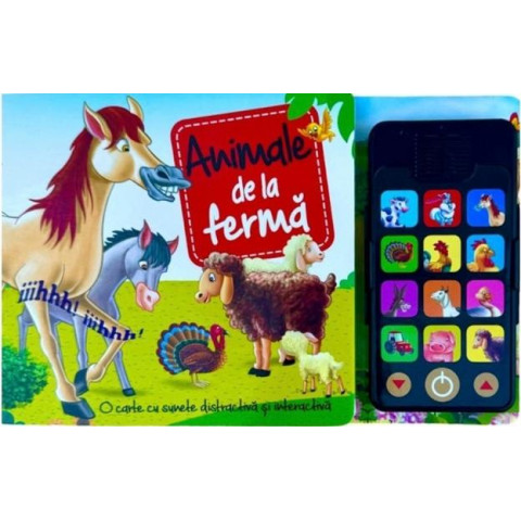 Carte cu sunete. Animale de la fermă
