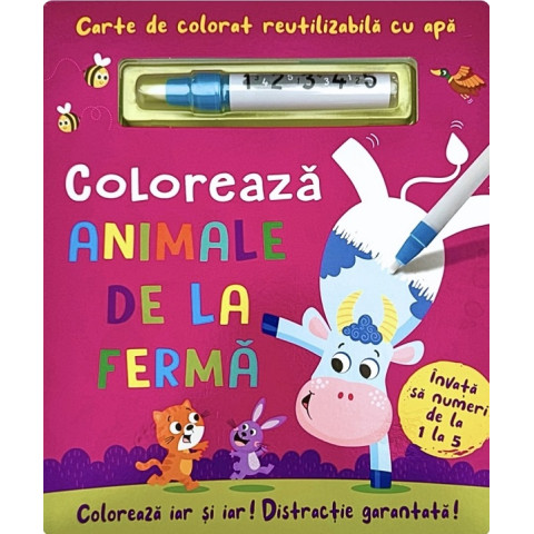Colorează animale de la fermă
