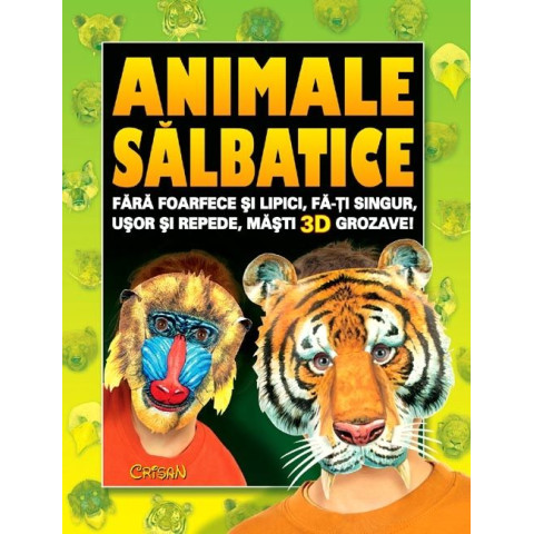 Animale salbatice (Cartea cu măști)