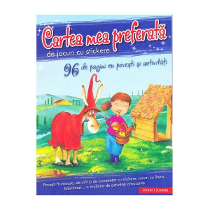 Cartea mea preferată de jocuri cu stickere