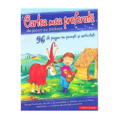 Cartea mea preferată de jocuri cu stickere