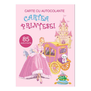 Cartea prințesei. Carte cu autocolante