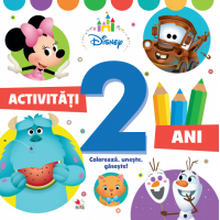 Disney. Activități 2 ani. Colorează, unește, găsește!