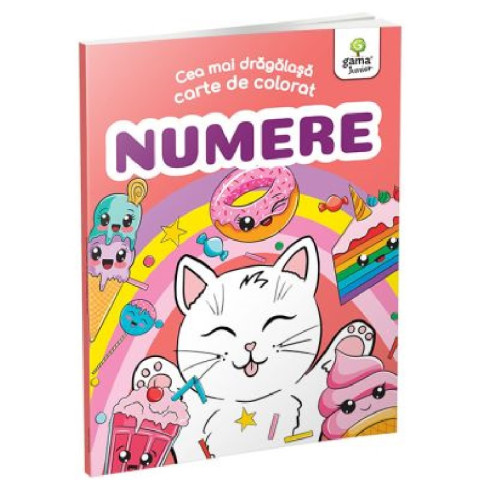 Cea mai drăgălașă carte de colorat. Numere