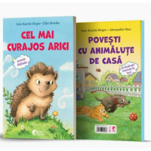 Cel mai curajos arici + Povești cu animăluțe de casă