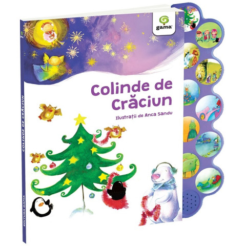 Colinde de Crăciun. Carte cu sunete