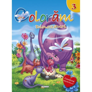 Colorăm 3 - Dinozauri