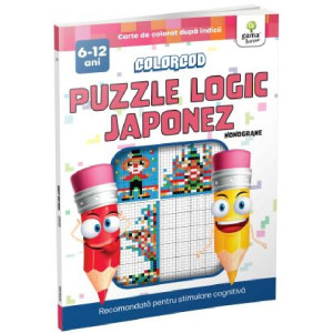 Colorcod: Puzzle logic japonez. Nonograme