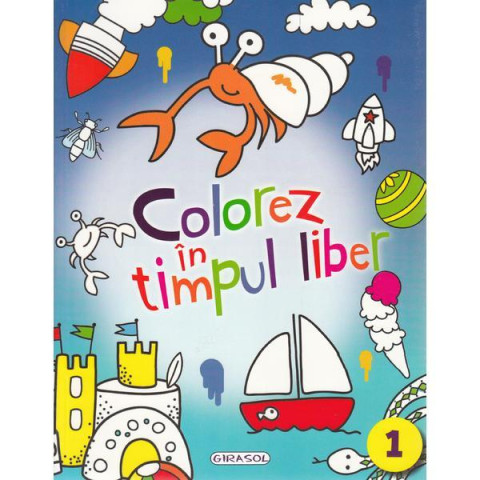 Colorez în timpul liber (bleu)