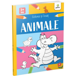 Colorez și învăț. Animale