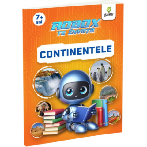 Robox te învață. Continentele