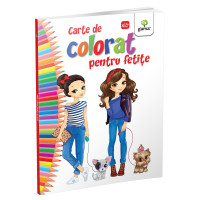 Carte de colorat pentru fetiţe