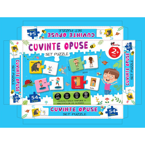 Puzzle 54. Cuvinte opuse