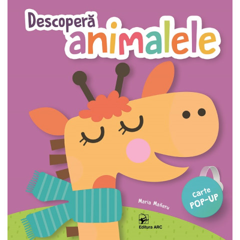 Descoperă animalele. Carte pop-up