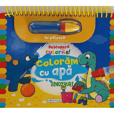 Descoperă culorile! Dinozauri