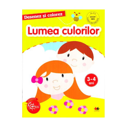 Desenez și colorez. Lumea culorilor 3-4 ani