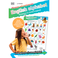 English Alphabet. Alfabetul în limba engleză. Planșe educaționale