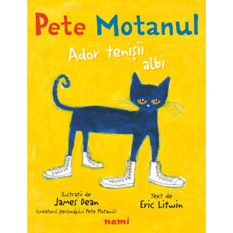 Pete Motanul. Ador tenișii albi