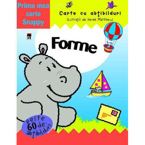 Forme - Carte cu abțibilduri