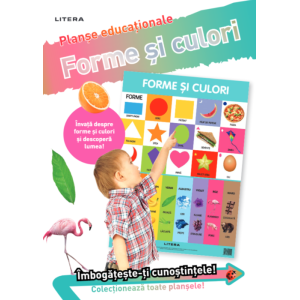 Forme și culori. Planșe educaționale